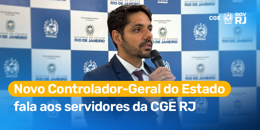 Novo Controlador-Geral do Estado