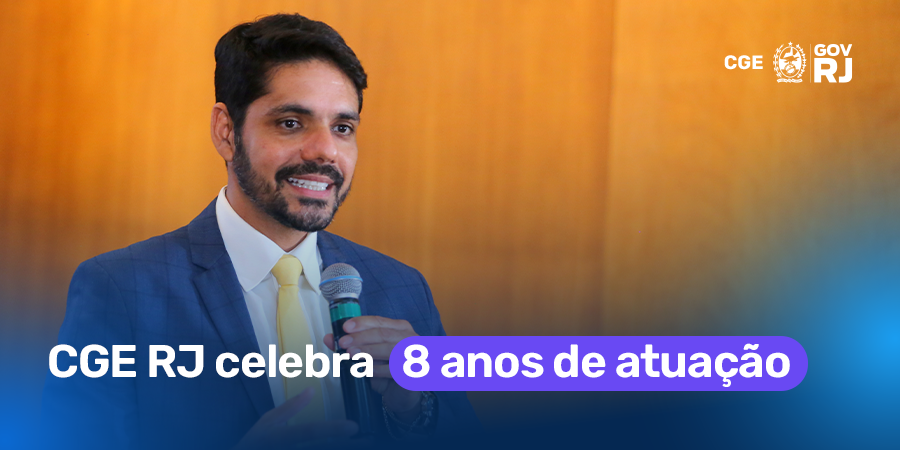 CGE RJ celebra 8 anos de atuação